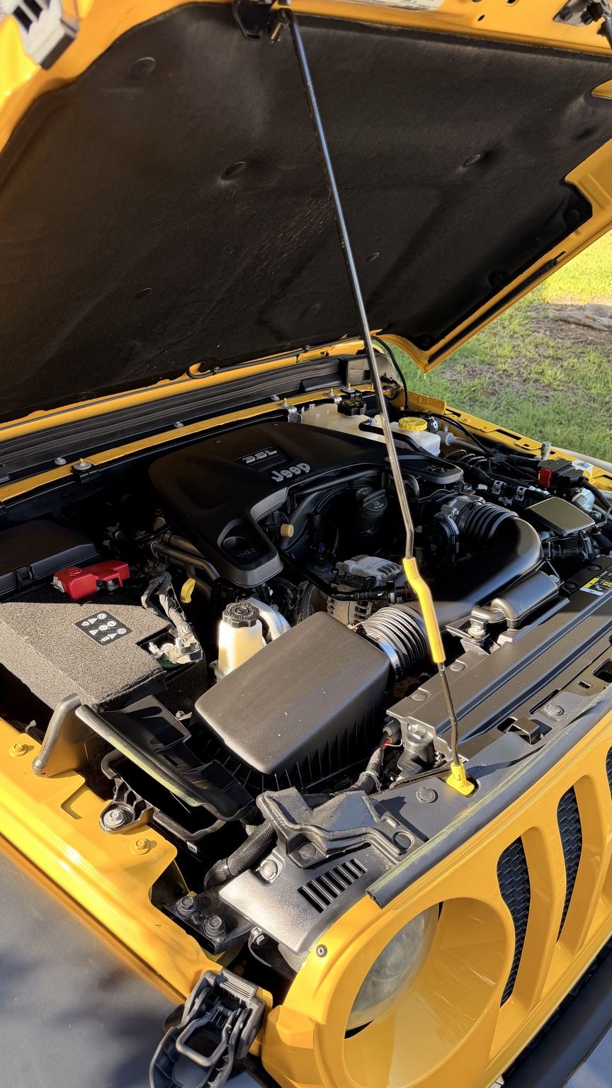 Engine bay detail