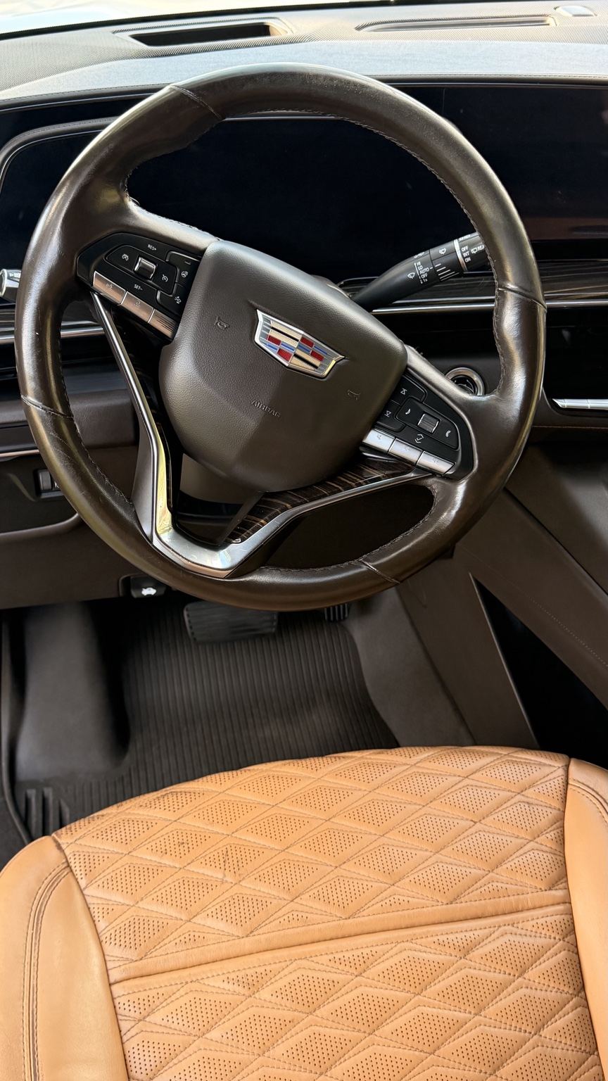 Detailed vehicle interior