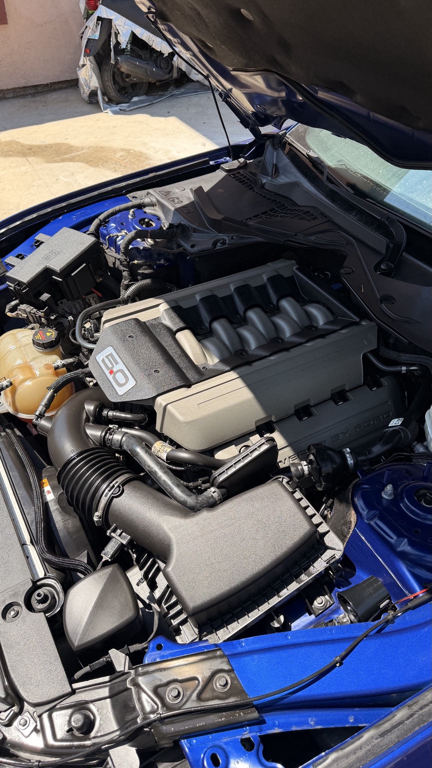 Engine bay detailing